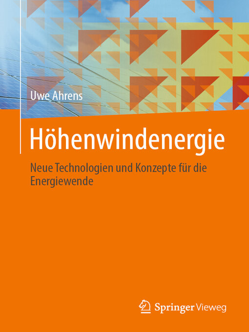 Title details for Höhenwindenergie by Uwe Ahrens - Available
